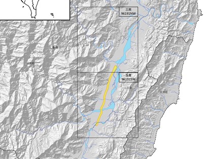 918地震後耗時1年測量 玉里斷層地質敏感區約4.4平方公里