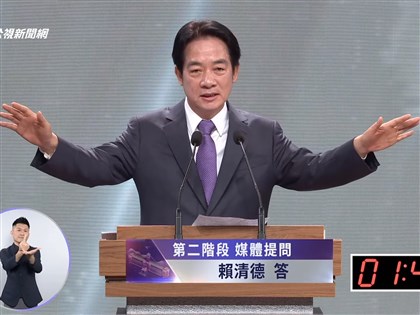 賴清德：台灣與全球民主陣營站一起 不走國民黨老路