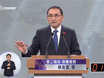 侯友宜：反台獨反一國兩制 用國防實力嚇阻確保和平