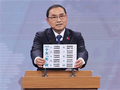 侯友宜質疑蔡總統外交路線 斷9邦交國、共機擾台