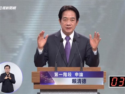 賴清德強調護台穩兩岸 批侯沒準備好、柯政見複製貼上 