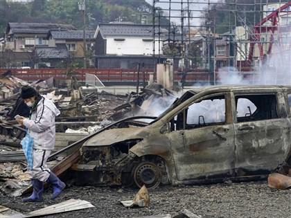日本能登半島強震增至62死 災民面臨低溫和暴雨