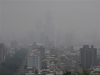 中國霾害南下 7日台灣空氣品質預估亮橘燈