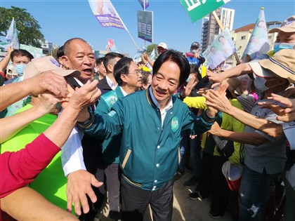 賴清德黃金週全台車掃 選前之夜在台南、故鄉新北