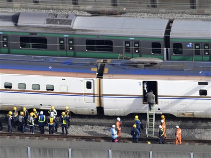 日本3條新幹線復駛 電纜垂落意外影響逾12萬人