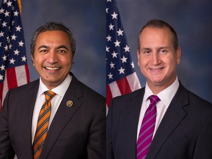 美國會台灣連線共同主席訪台 重申對台支持