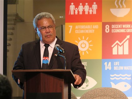 吐瓦魯前總理索本嘉：應繼續承認台灣 維持邦誼