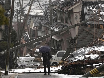 石川強震罹難者增至238人 因房屋倒塌壓迫死亡占近7成