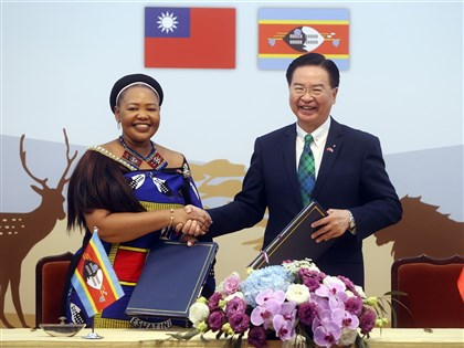 台史簽署聯合聲明 史瓦帝尼外長：兩國邦誼不容侵犯