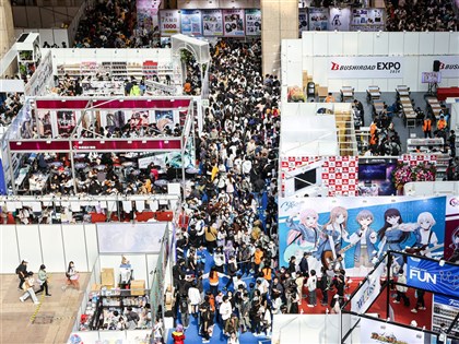 台北國際動漫節開幕首日人氣旺 5天展期商機上看2億