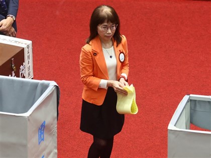 立法院長選舉手沾印泥成廢票 民眾黨團：陳昭姿請辭幹事長