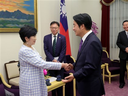 賴副總統接見小池百合子 盼台日共創產經發展雙贏