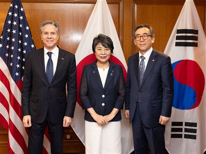 美日韓外長會晤 商談努力維持台海和平穩定