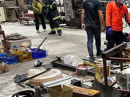 台南工安意外 疑鋁圈噴出砸員工釀1死1傷