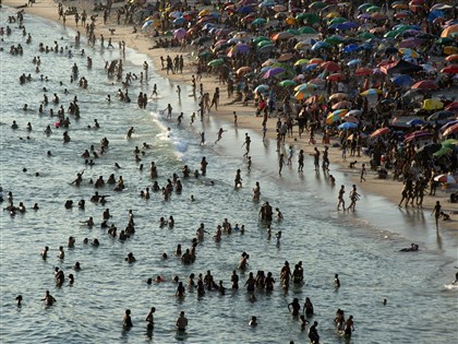 熱浪襲巴西里約熱內盧 體感溫度62.3度創10年新高