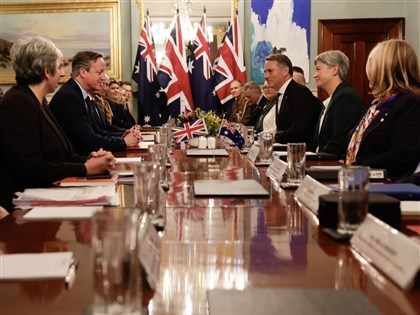 澳洲英國外交國防部長會談 強調台海和平重要性