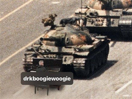 英國鋼琴家Dr K又嗆中共  上傳六四坦克人合成照