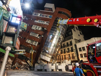 花蓮規模7.2地震後 至晚間8時許餘震達200起