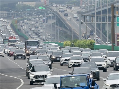 清明連假收假日國道12路段易塞 南部往北建議上午9時前出發