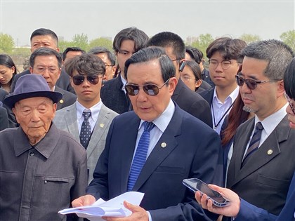 馬英九北京參觀抗日紀念館 呼籲和平沒有輸家