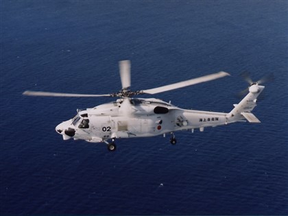 日本海鷹直升機失事 防相：無數據顯示飛機異常
