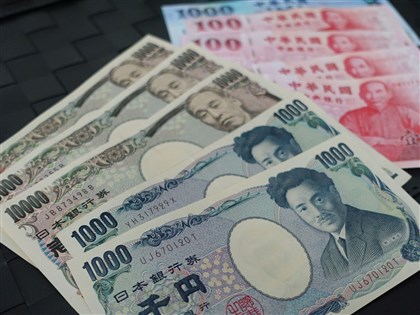 日圓摜破155大關 新台幣換匯創逾2個月最低