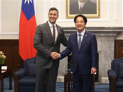 賴總統會見巴拉圭總統 潘尼亞：台巴共同烙印深刻邦誼