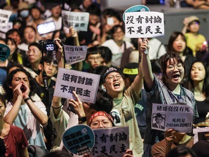 學者聯名投書美媒 解析台灣年輕人抗議國會職權修法