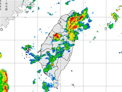 午後對流旺盛 雙北等14縣市大雨特報