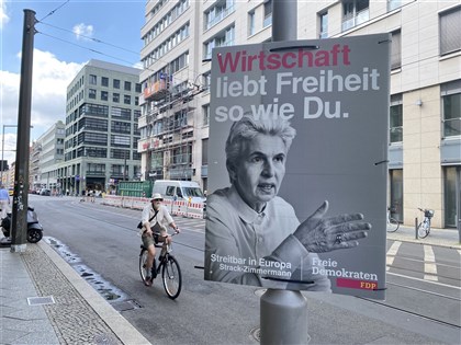 每張德國競選海報背後 都有一個夢想中未來