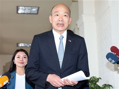 韓國瑜聲明未干涉黨務 傳言均屬子虛烏有