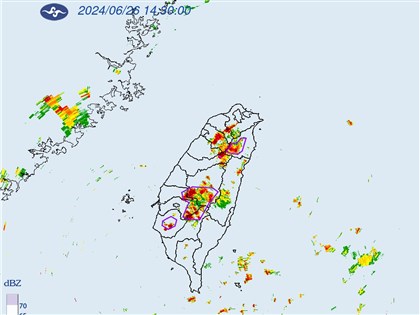 5縣市防大雷雨 嘉義縣草山溪發山區暴雨災防告警