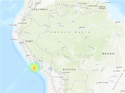 秘魯外海地震規模7.2 一度發布海嘯警報