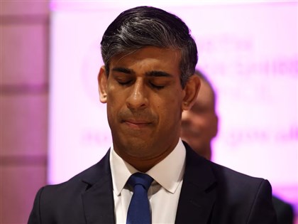 英國大選保守黨慘敗 蘇納克：將為敗選負責