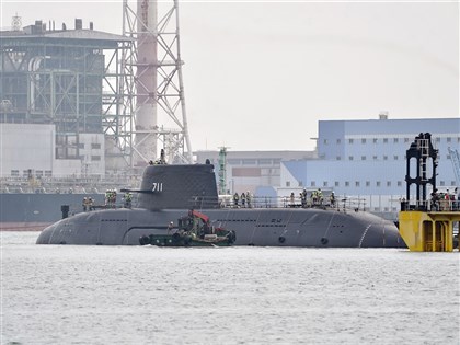 海鯤潛艦將出塢並持續泊港測試 尚未進入海上測試