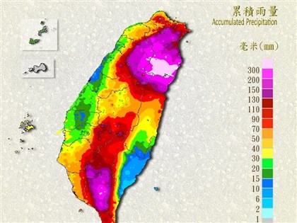 颱風凱米來襲9縣市防超大豪雨 宜蘭太平山累積雨量585毫米