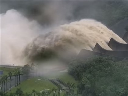颱風凱米強全台水庫估進帳13.8億噸 曾文蓄水率破9成