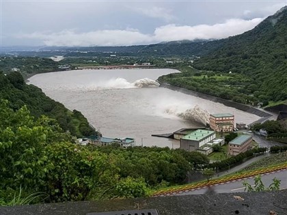 颱風凱米浥注全台水庫逾17.6億噸 石門水庫接近滿庫