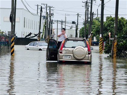 颱風凱米釀8死1失蹤866傷 中南部強降雨部分地區積淹水
