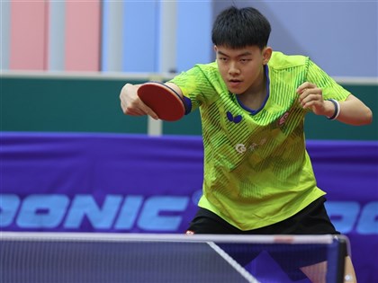 高承睿扳倒伊朗選手 挺進巴黎奧運桌球男單32強