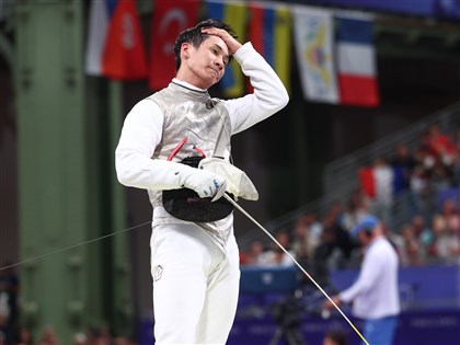 陳弈通奧運擊劍不敵第5種子 止步32強平隊史最佳