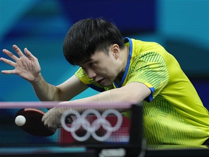 林昀儒直落4擊退加奇尼 闖巴黎奧運桌球男單16強