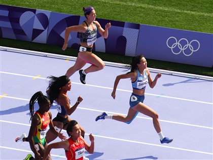 張博雅奧運首秀 女子100公尺資格賽分組第3晉級