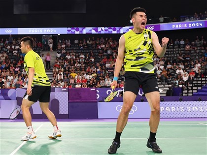 早安世界》王齊麟李洋羽球逆轉勝丹麥 晉巴黎奧運金牌戰力拚連莊