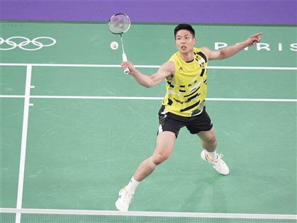 周天成不敵印度森恩 巴黎奧運羽球男單止步8強
