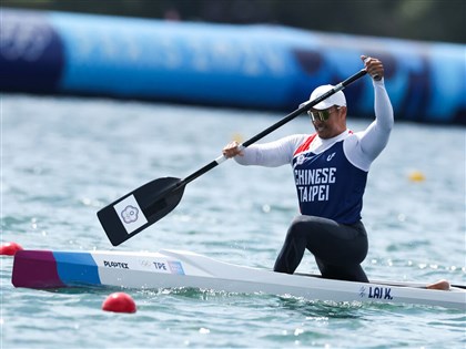 賴冠傑8強獲分組第4 奧運1000公尺單人C艇遭淘汰