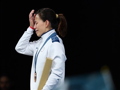 郭婞淳負傷參賽奧運奪銅 淚灑頒獎台「讓大家失望了」