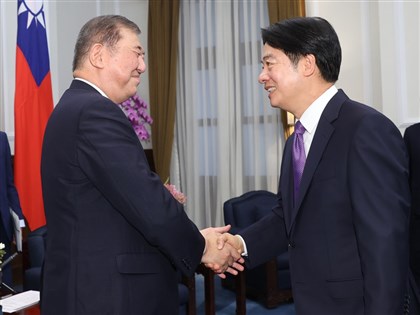 日議員石破茂見賴總統 盼借鏡俄烏戰爭台日合作強化嚇阻能力