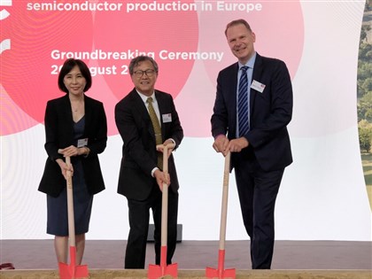 台積電德國廠動土 謝志偉：信賴促進台德價值理念合作