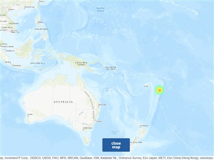 東加地震規模6.9 無海嘯警報